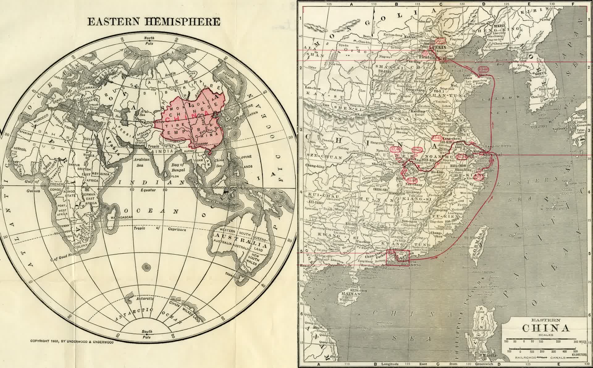 Map 1 and Map 2 from the box set.